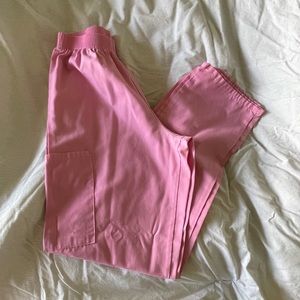 pink scrub bottoms